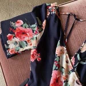 LAST CHANCE - Francesca’s Floral Romper